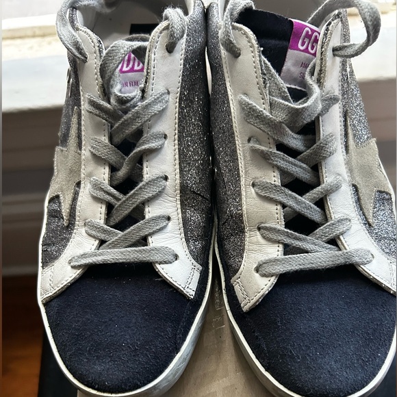 Golden Goose Superstar Glitter Sneaker 39 - Picture 6 of 14